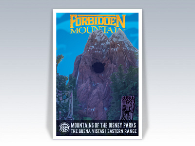 forbidden mountain buena vistas disney poster wip