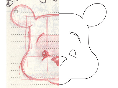 winnie the pooh v.1 cartoon disney icon wip