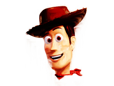 woody cowboy disney pixar portrait toy story wip woody