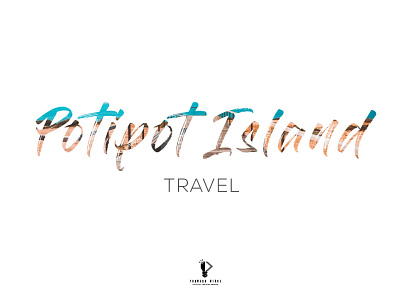 Potipot Island - Travel Tour Banner logo logodesign travel