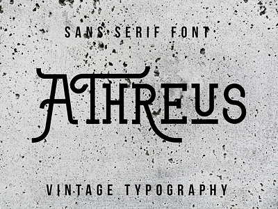 Athreus or Loki? design godofwar greece greek lettering lettermark letters minimal rustic type typeface typogaphy typography vector
