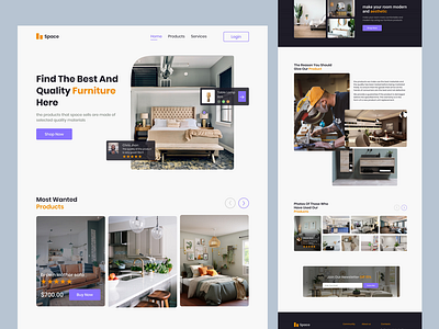 Furniture Landing Page