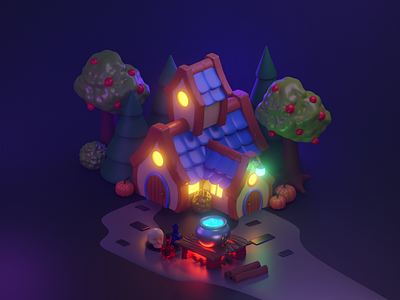 Isometric Witch House