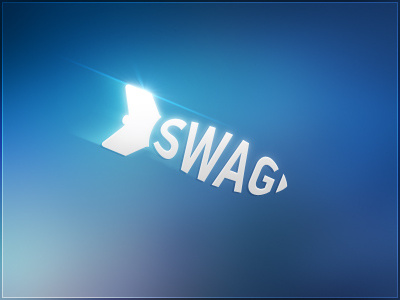 Swag Bomb logotype. awesome blue bomb design idea logo logotype swag tjaydesign