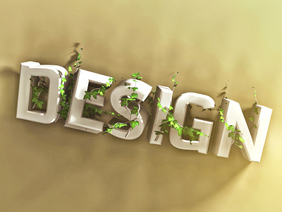 Desert Design typography. 3d awesome brown desert design text tjaydesign type typography