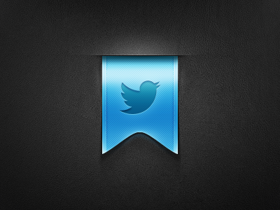 Twitter rebound. awesome badge banner bird blue design lable ribbon social tjaydesign tweet twitter