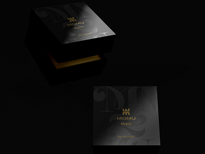 Branding Momu - Packaging black black and gold black packaging box package box packaging gold jewelry jewelry packaging mystic mystical packaging woman woman store