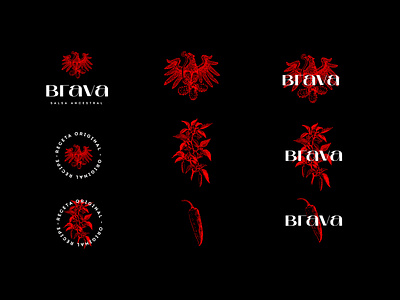 Branding Brava - Hot sauces