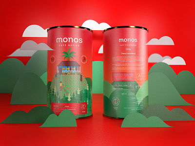 Monos - Native coffee brand coffee brand identity branding colombia coffee packaging coffee packing cololombian packaging colombia colombian illustration color packaging colorfull colorfull branding colorfull packaging latin america south america