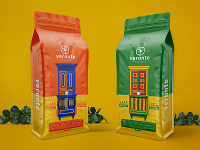 Verante: Branding and visual identity for packaging brand coffee brand concept branding colombia coffee packaging coffee packing cololombian packaging colombia colombian illustration color packaging illustration