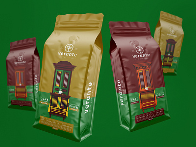 Verante: Branding and visual identity for packaging brand coffee brand concept branding colombia coffee packaging coffee packing cololombian packaging colombia colombian illustration colorful illustration window