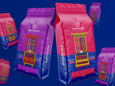 Verante: Branding and visual identity for packaging brand coffee branding colombia coffe coffee packaging coffee packing cololombian packaging colombia colombian illustration color packaging illustration