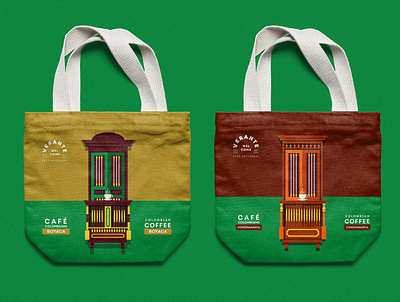 Verante: Branding and visual identity for packaging brand coffee brand concept branding colombia coffee packaging coffee packing cololombian packaging colombia colombian illustration color packaging illustration window