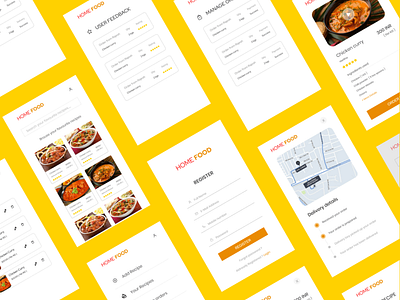 Food App UI Design