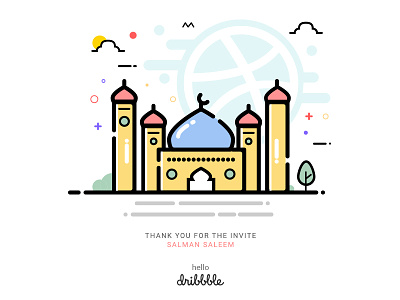 First Dribbble Shot dribbble first shot hello