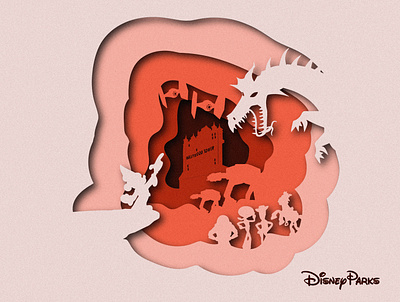 Disney Advertising Banner 1 branding cute design disney disney art hollywood studios illustration vector wdw