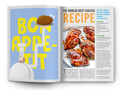 Food Magazine Design