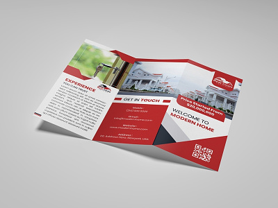 Tri fold Brochure Design, Real estate tri fold brochure design