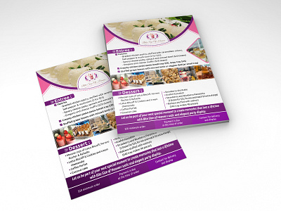 Catering Flyer Design