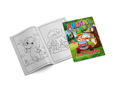 Animal Coloring Book For Kids And Toddlers