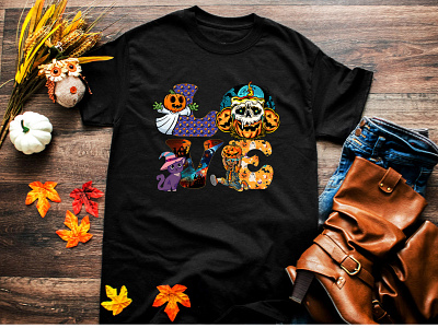 Halloween T-Shirt Design boo halloween halloween t shirt horror merch by amazon t shirt trendy tshirt