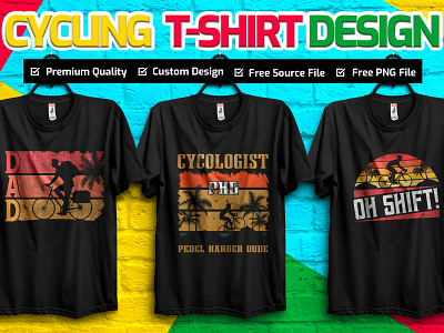 Cycling T-shirt Design