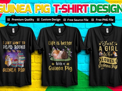 Guinea Pig T-shirt Design design guinea pig guinea pig t shirt t shirt t shirt desighn typography typography t shirt