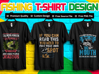Fishing T-shirt Design fishing t shirt t shirt t shirt design t shirt illustration typography typography t shirt vector t shirt
