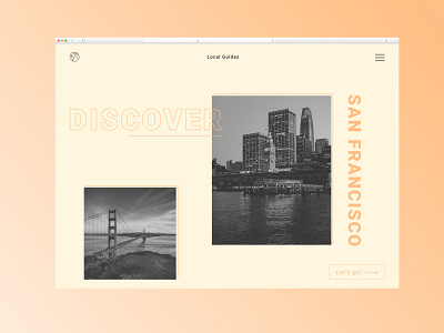 City Guide Concept design guide travel ui ux web design web designer website
