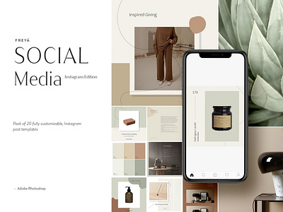 Instagram Social Media Pack • Freyā