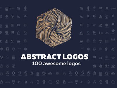 100 Abstract Logos abstract abstract logos adobe illustrator brand design branding download graphics download logos graphics logo logo collection logo design logo set logo template logo templates logofolio logos shapes vector graphics vector shapes vectors