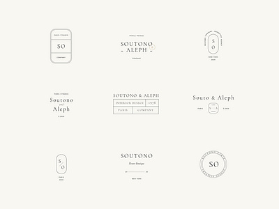 Soutono Minimal Logo Kit