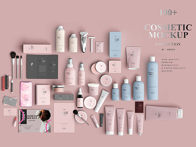 100+ Cosmetic Mockup Collection