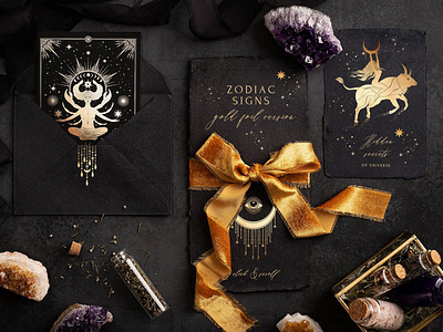 NOCTURNA Hidden Secrets Collection adobe branding creative market design design template design templates download graphic design graphics illustration illustrator mysterious mystery photoshop photoshop template template vector graphics zodiac zodiac sign zodiac signs