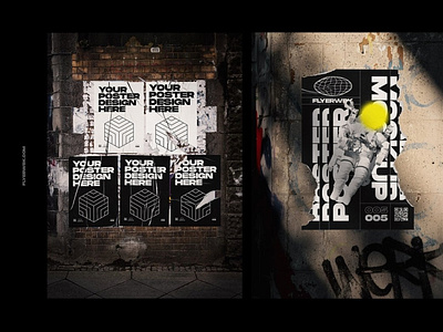 Urban Poster Wall Mockups