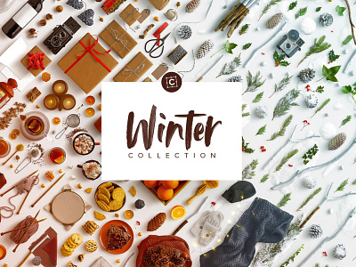 Winter Collection Mockup Scene Creator adobe celebration christmas christmas design design objects design resources download graphic stock holidays isolated objects mockup photoshop scene creator snow stock art template templates winter winter design wintertime