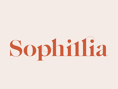 Sophillia - Ligature Serif Font best fonts branding classic font design design fonts display font download font download typeface elegant font font font design fonts graphic design graphics lettering ligatures logo font retro font type design vintage font