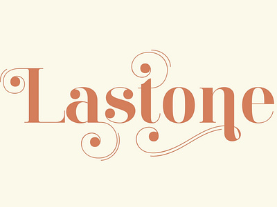 LastOne Display Font