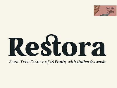 Restora Font Family