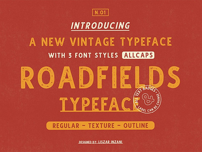 Roadfields Typeface