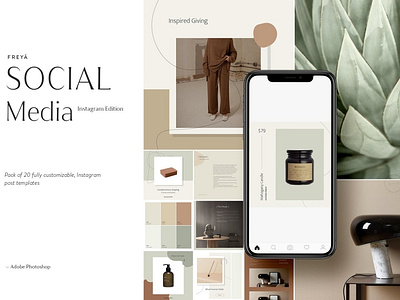 Instagram Social Media Pack: Freyā