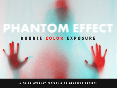 Photoshop Actions: Double Color Exposure and Phantom Effect