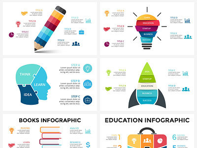 Infographics Bundle - FREE Updates! adobe branding charts colors design download graphic design graphicdesign graphics illustrator infographics keynote minimal photoshop powerpoint presentation statistic statistics templates vector graphics