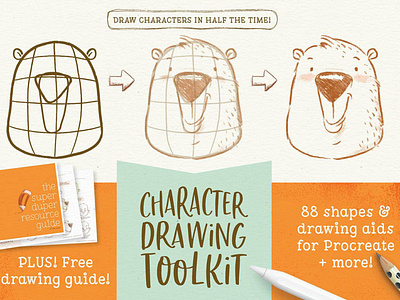 Procreate Character Drawing Toolkit