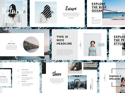 Nautical - Keynote Template branding design download google slides graphic design graphics keynote keynote presentation keynote template minimal modern design powerpoint presentation screen design slides template template builder ui ux web design