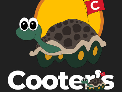 Cooter's Flooring branding graphic design ill illustration logo design