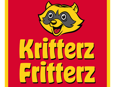Kritterz Fritterz branding graphic design logo