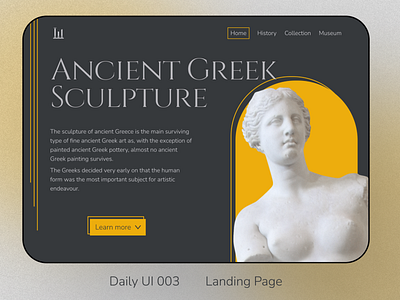 Daily UI 003 - Landing Page
