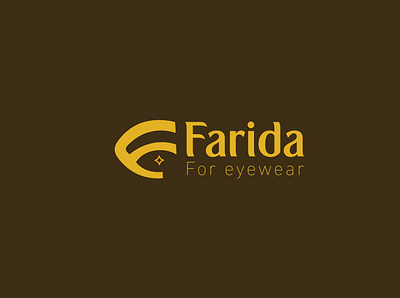 Farida for eyewear branding design graphic design icon logo minimal ui