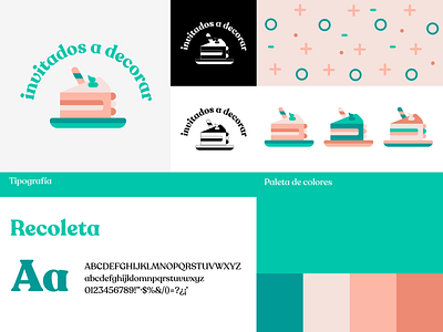 Invitados a Decorar rebrand branding design digital illustration logo vector